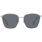 Lunettes de soleil métalliques Max Mara dorées
