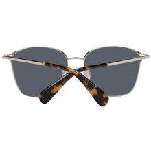 Lunettes de soleil métalliques Max Mara dorées
