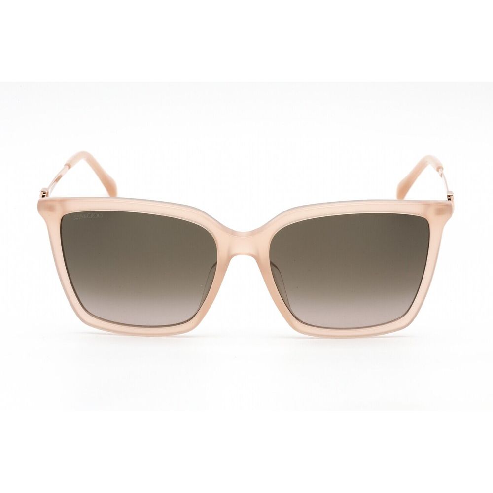 Jimmy Choo Metal Sunglasses in Gold Finish