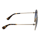 Lunettes de soleil métalliques Max Mara dorées