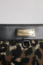 Leopard Leather Handbag – Multicolour