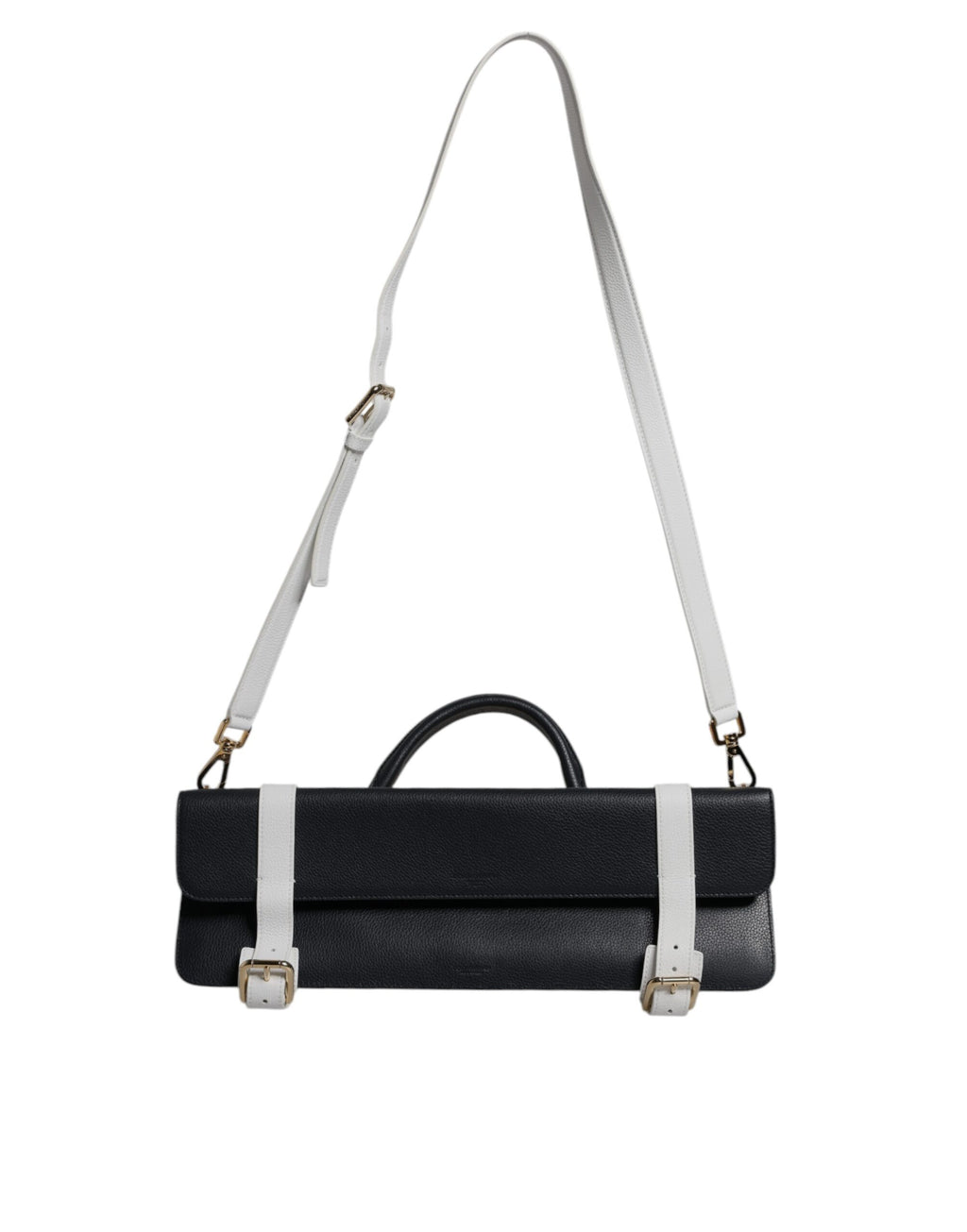 Leather Shoulder Bag – Blue