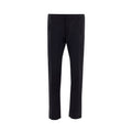 Black Wool Trousers