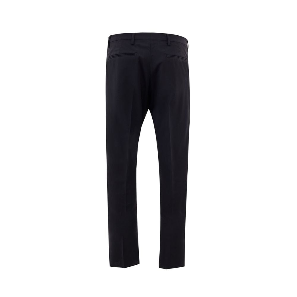 Black Wool Trousers