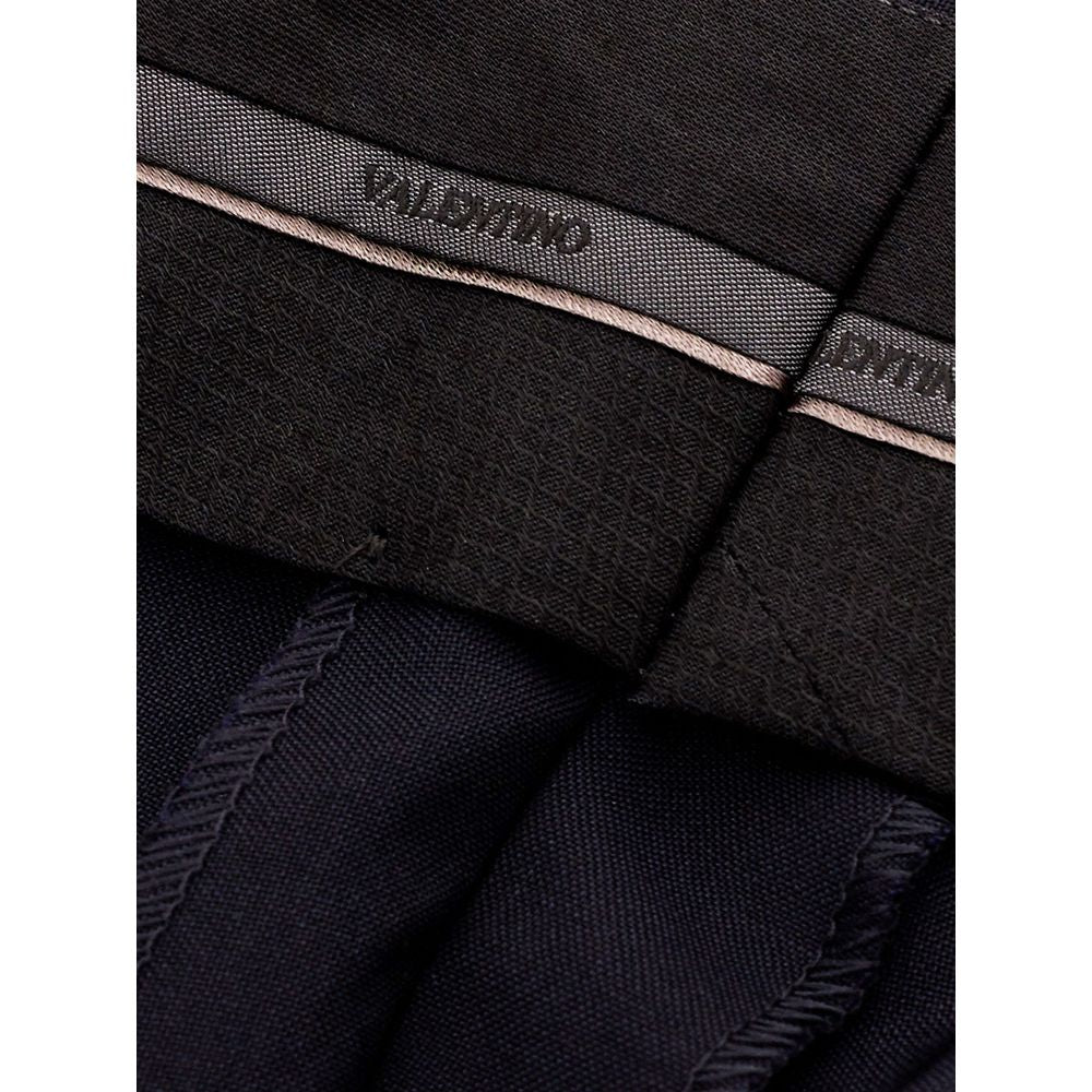 Black Wool Trousers