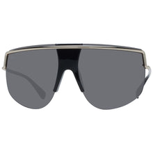 Lunettes de soleil métalliques Max Mara dorées