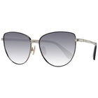 Lunettes de soleil métalliques Max Mara dorées