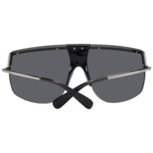 Lunettes de soleil métalliques Max Mara dorées