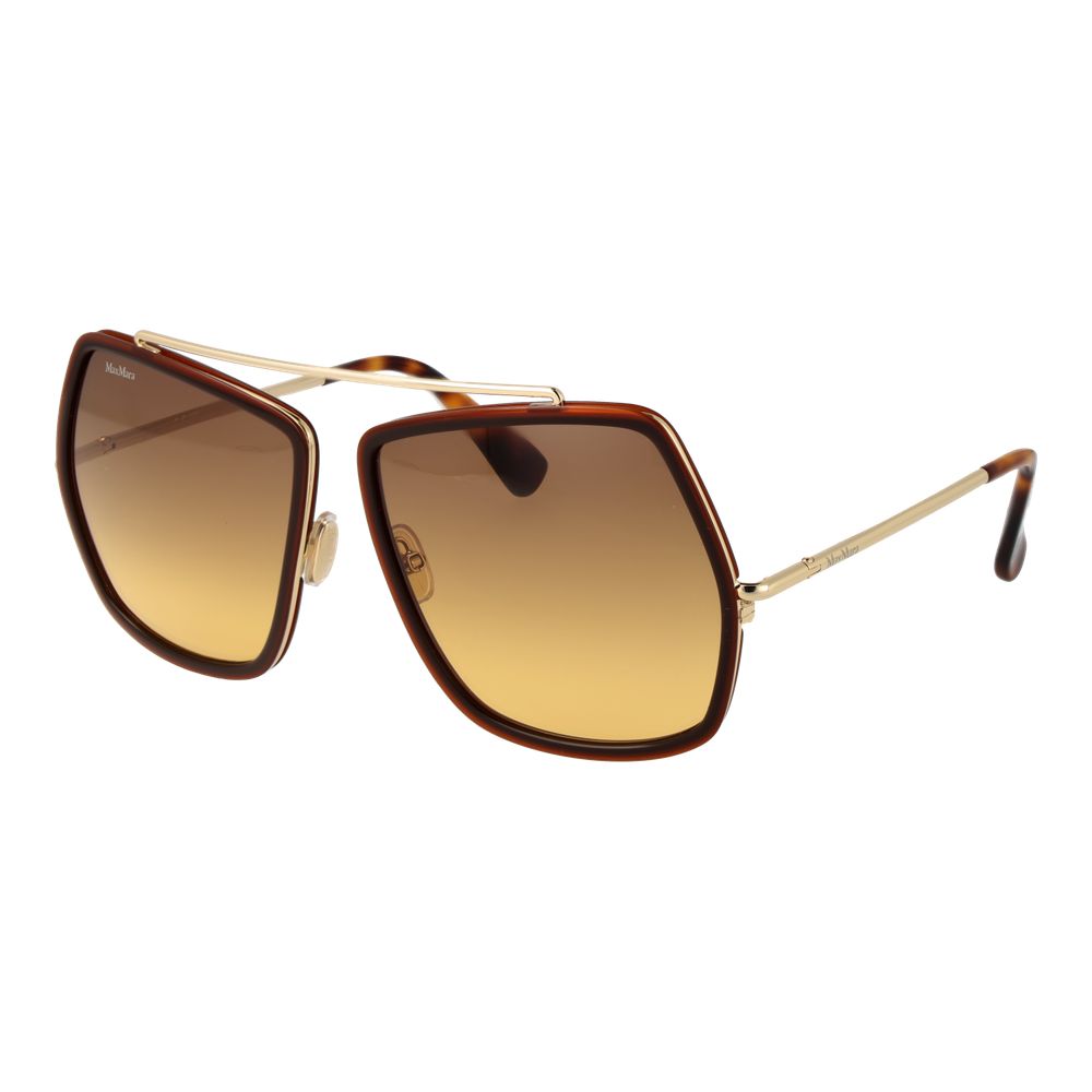 Max Mara Metal Sunglasses in Brown
