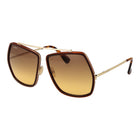 Max Mara Metal Sunglasses in Brown