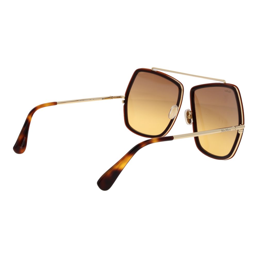Max Mara Metal Sunglasses in Brown