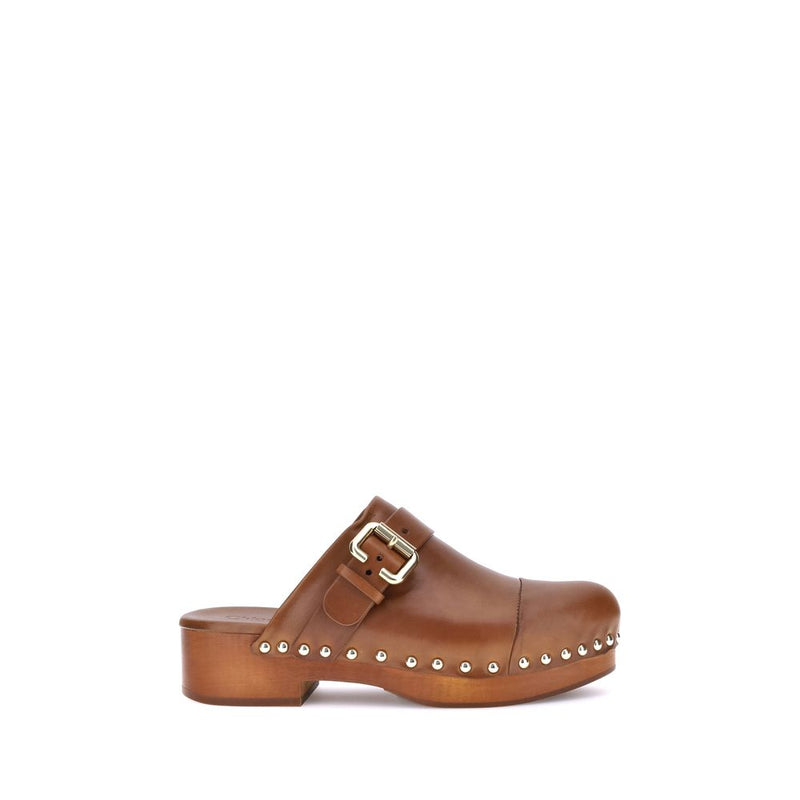 Chloé Jeannette Calfskin Clogs