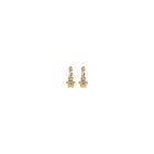 Versace Medusa Drop Earrings in Gold Metal