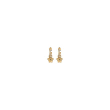 Versace Medusa Drop Earrings in Gold Metal