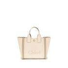 Chloé — Small Carry Tote Bag in Cotton Canvas