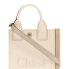 Chloé — Small Carry Tote Bag in Cotton Canvas