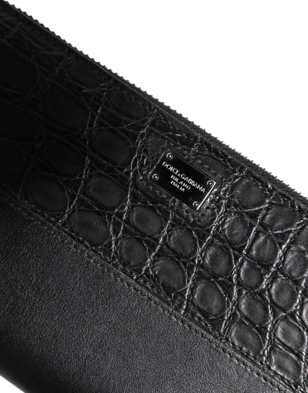 Logo Leather Wallet – Black