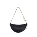 Black Leather Shoulder Bag
