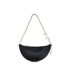 Black Leather Shoulder Bag