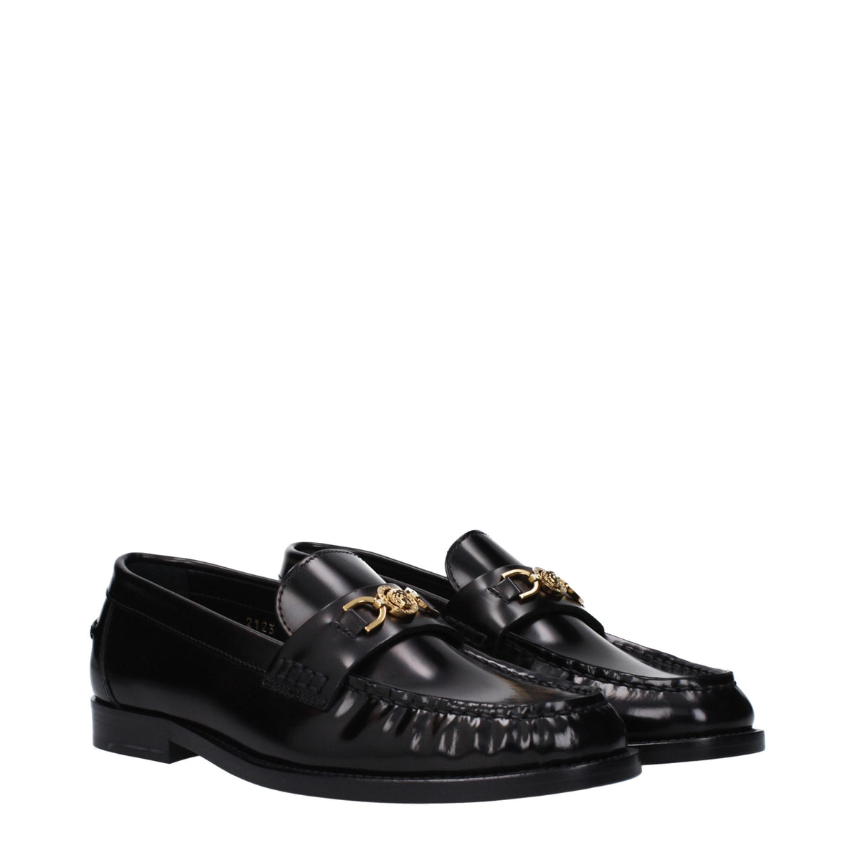 Black Leather Loafers