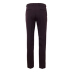 Burgundy Wool Trousers