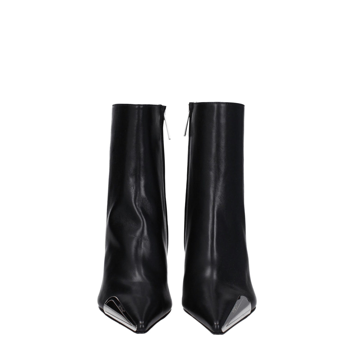 Leather Ankle Boots – Black