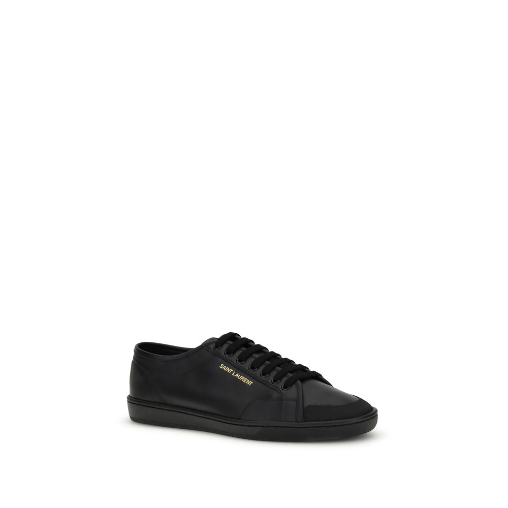 Baskets Saint Laurent en cuir de veau