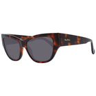 Lunettes de soleil Max Mara en plastique marron