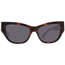 Lunettes de soleil Max Mara en plastique marron
