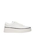 White Leather Sneakers
