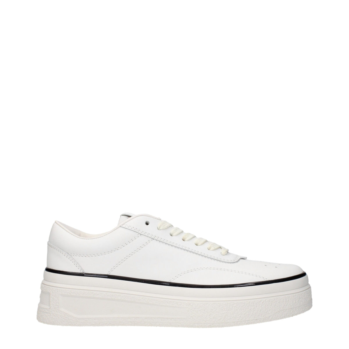 White Leather Sneakers