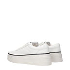 White Leather Sneakers