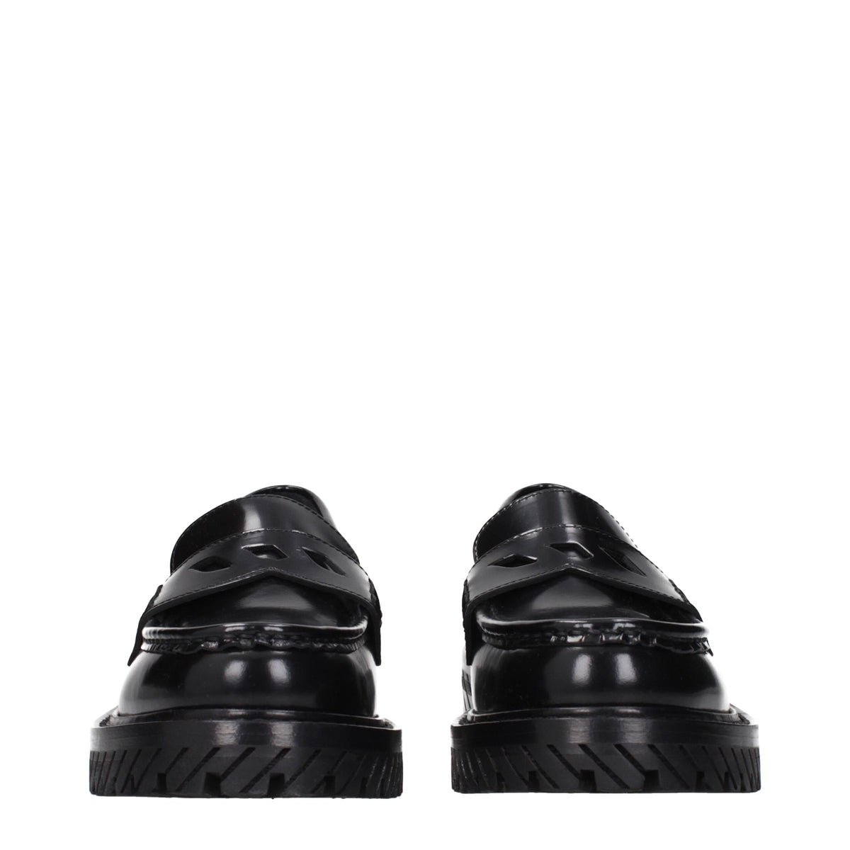Leather Loafers – Black