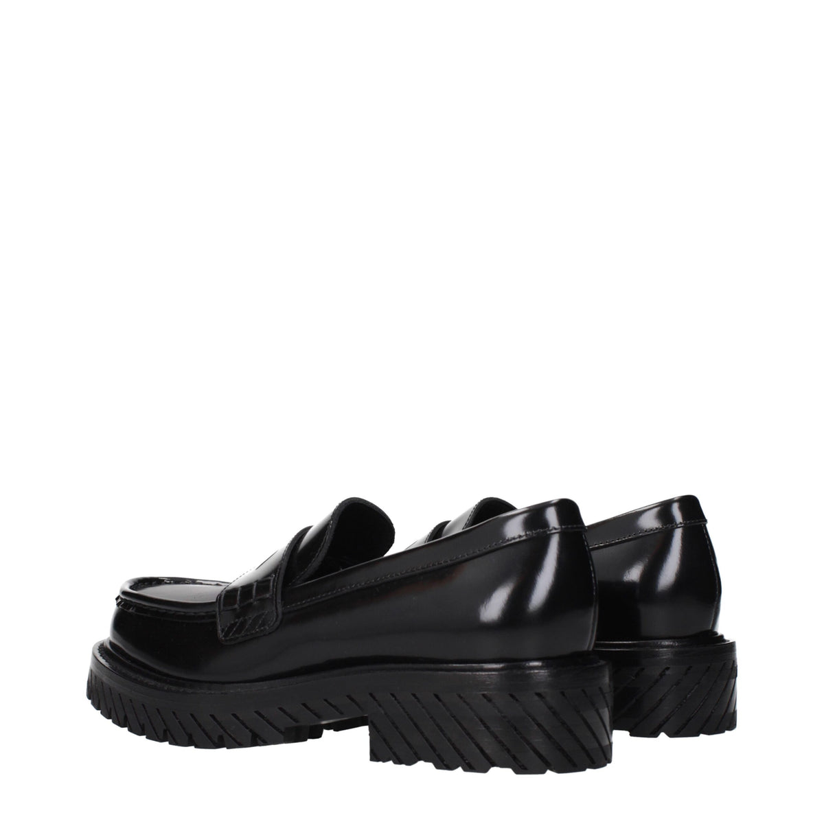 Leather Loafers – Black