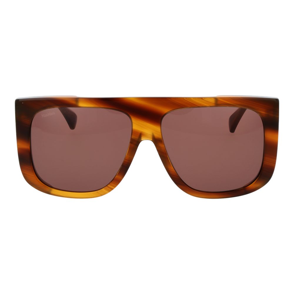 Max Mara Acetate Sunglasses in Brown