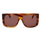 Max Mara Acetate Sunglasses in Brown
