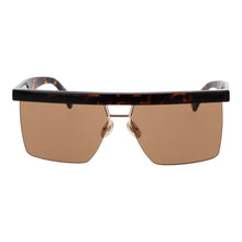 Max Mara Plastic Sunglasses in Brown