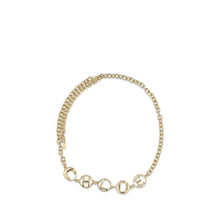 Chloé — Script Jewellery Belt in Gold-Tone Brass