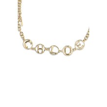 Chloé — Script Jewellery Belt in Gold-Tone Brass