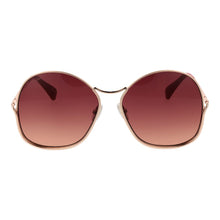 Max Mara Metal Sunglasses in Rose Gold