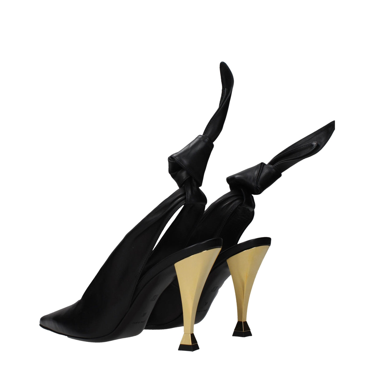 Black Leather Sandals