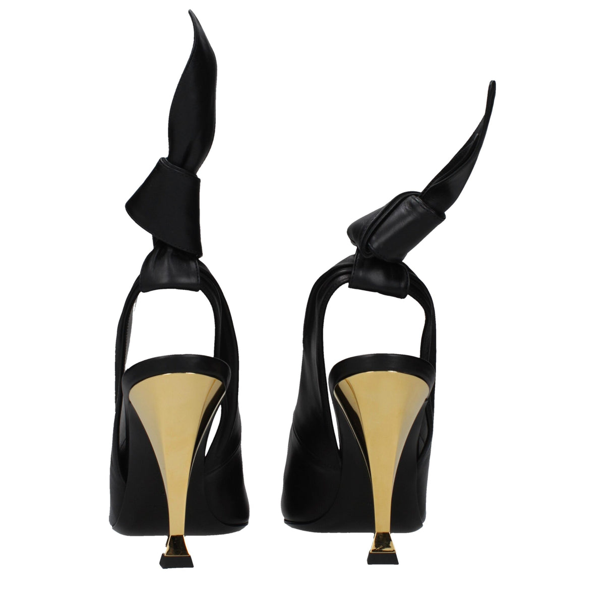 Black Leather Sandals