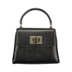 Black Leather Handbag