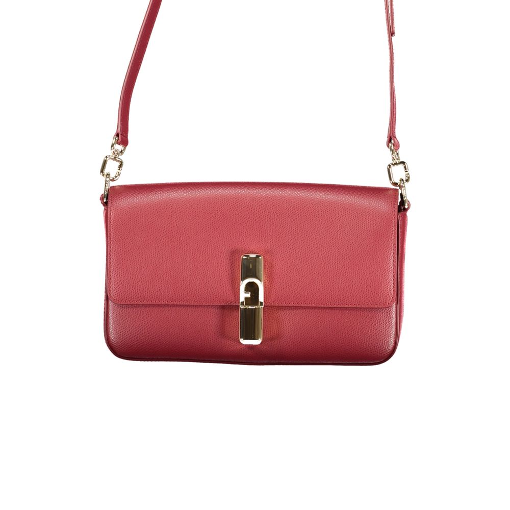 Red Leather Handbag
