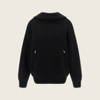 Cotton Cardigan – Black