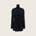 Wool Dress – Blue