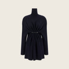 Wool Dress – Blue