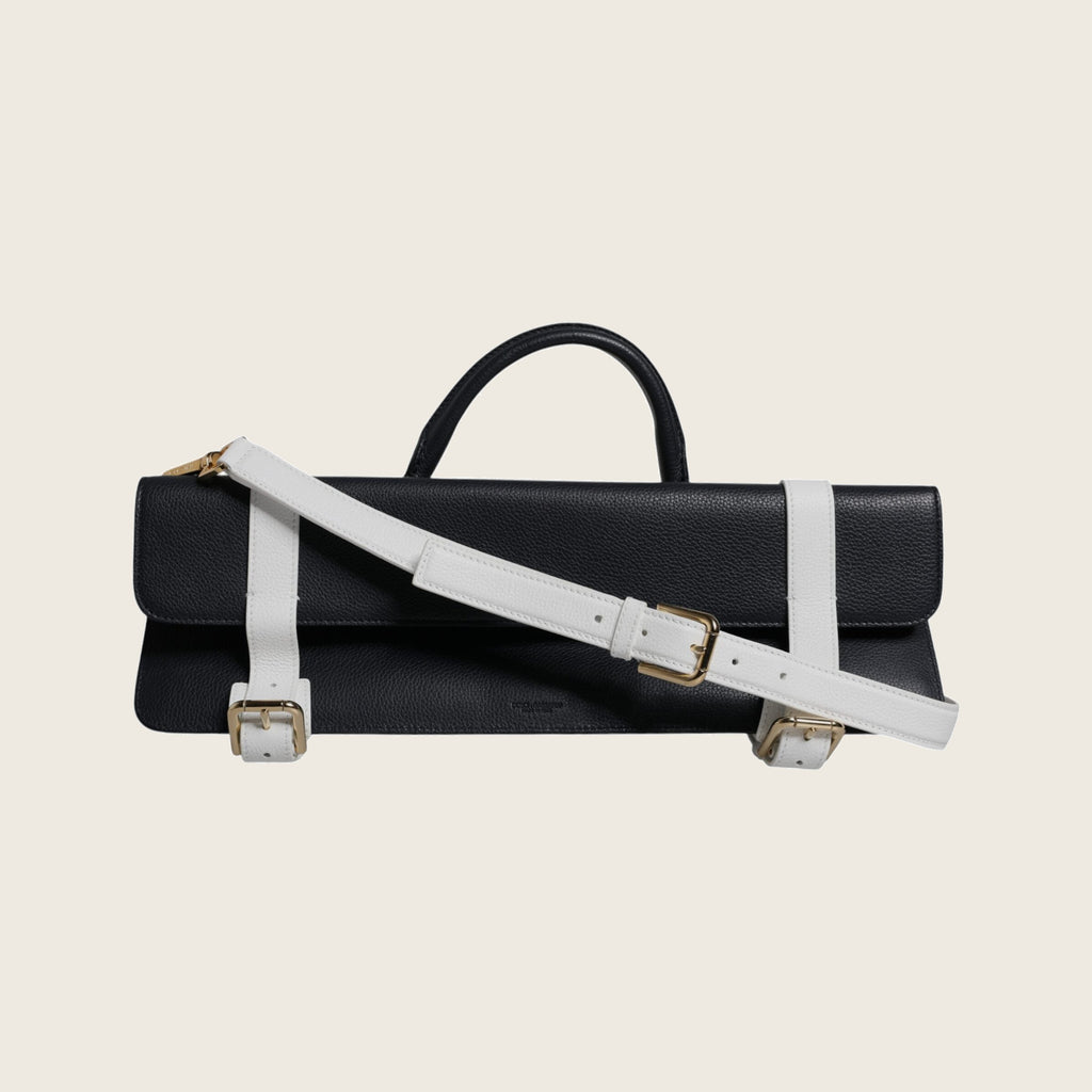 Leather Shoulder Bag – Blue