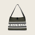 Cotton Shoulder Bag – Black