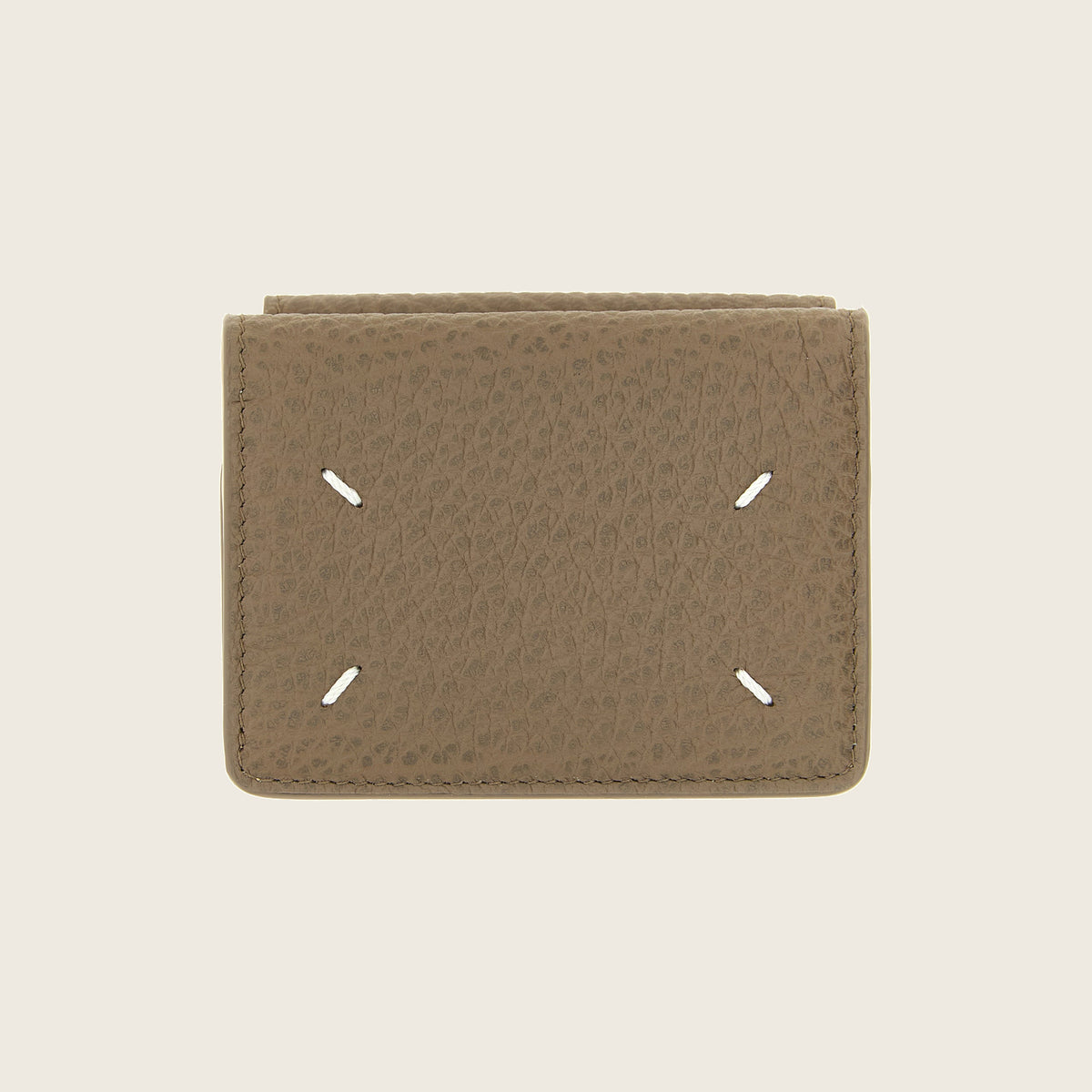 Leather Wallet – Grey